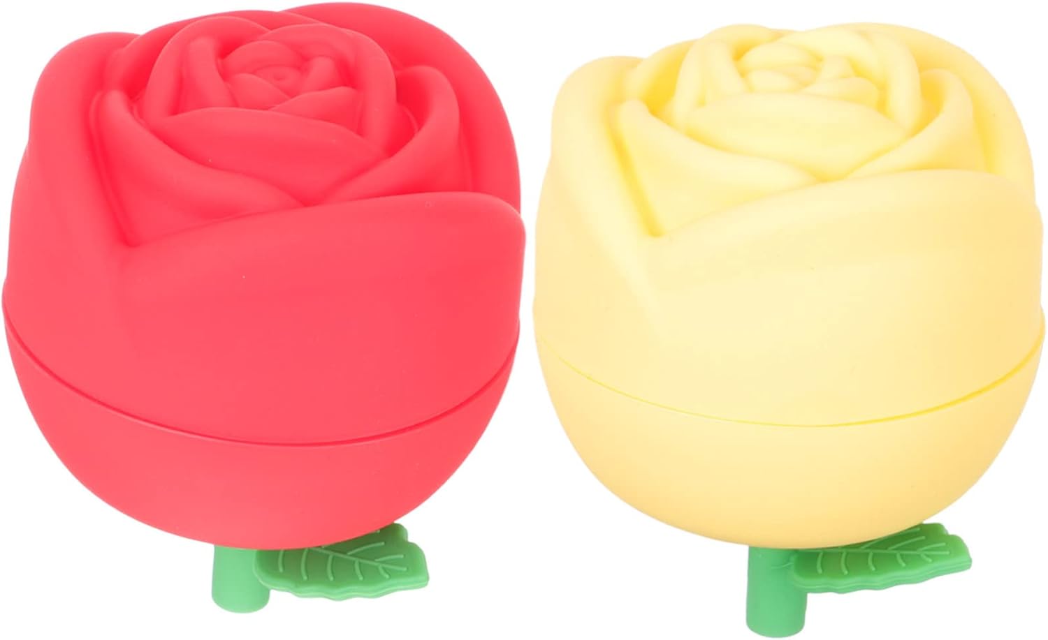 Zerodeko 6 piezas De Para Gelatinas Bolas De Hielo Antiadherentes Moldes Grandes De Silicona Moldes De Forma De Flor Molde De Cubo De Hielo