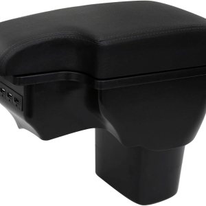 Para Nissan Juke Consolas Apoyabrazos Caja de Almacenamiento de Doble Capa con 3 Puertos USB Para Nissan Juke Consolas Apoyabrazos Caja de Almacenamiento de Doble Capa con 3 Puertos USB