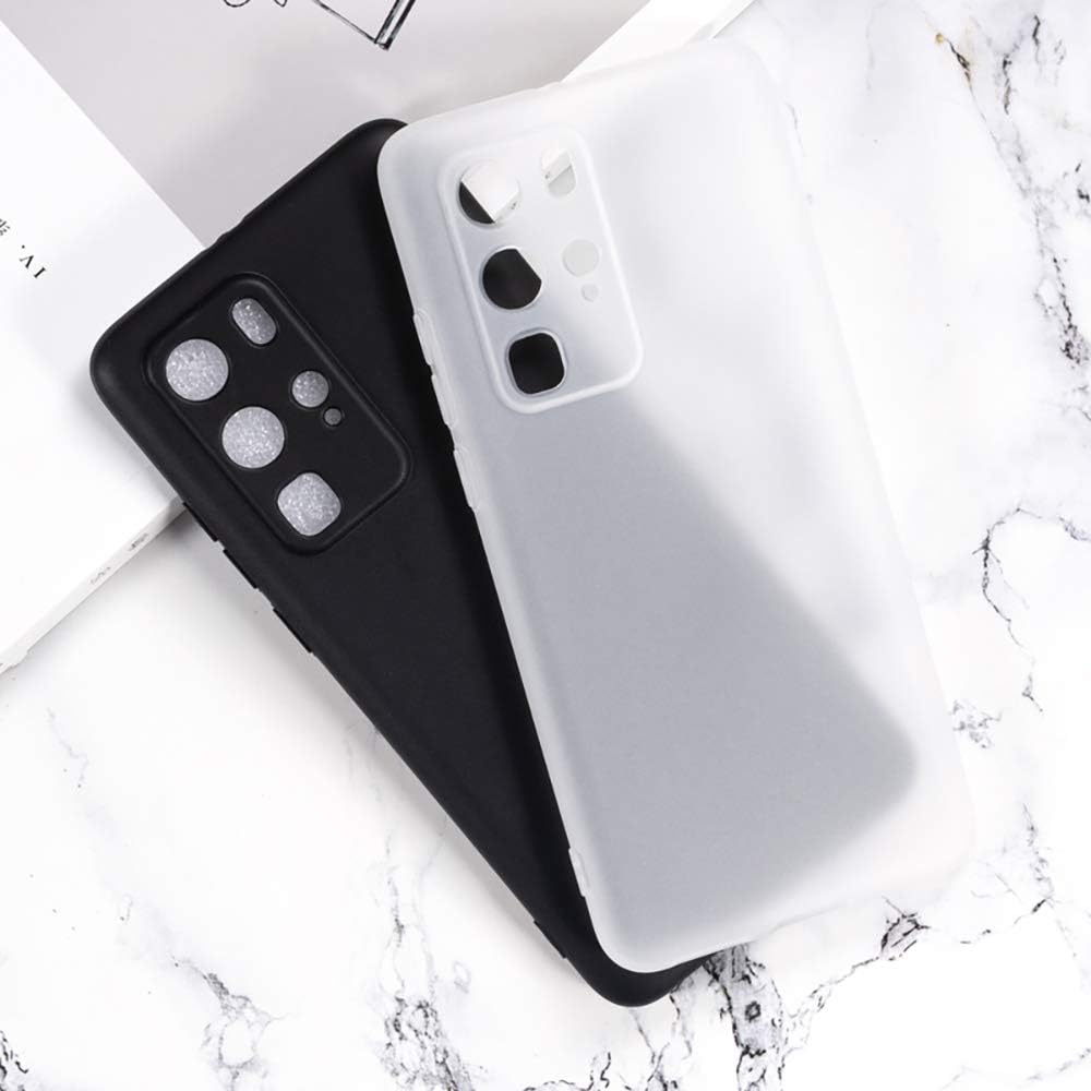Funda para Huawei P40 Pro, funda trasera de TPU suave resistente a los arañazos, a prueba de golpes, gel de silicona y goma antihuellas, funda