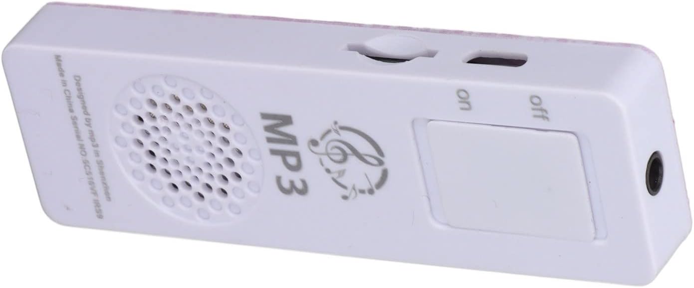 Reproductor de MP3 portátil, reproductor de música MP3 con ranura para tarjeta de memoria máxima de 64 GB y botones físicos, reproductor multimedia