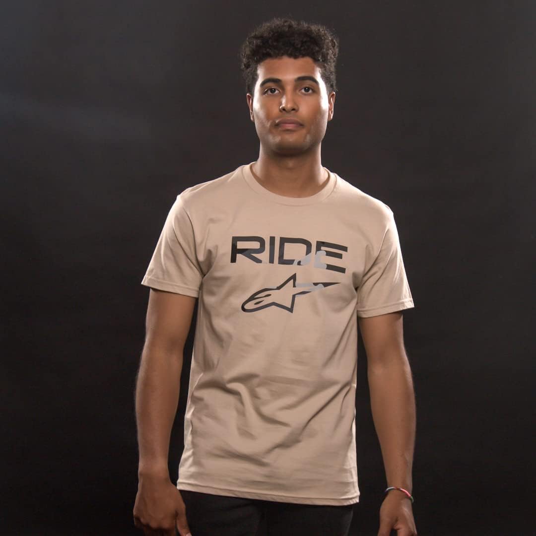Alpinestars Camiseta Ride 2.0 Camo (MEDIUM) (SAND)