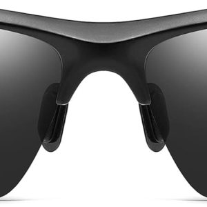 Cyxus Gafas de sol deportivas polarizadas para hombres y mujeres, para correr, ciclismo, pesca, golf, conducción, gafas de sol Tr90 Cyxus Gafas de sol deportivas polarizadas para hombres y mujeres, para correr, ciclismo, pesca, golf, conducción, gafas de sol Tr90