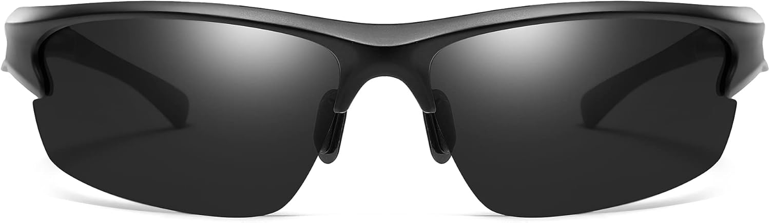 Cyxus Gafas de sol deportivas polarizadas para hombres y mujeres, para correr, ciclismo, pesca, golf, conducción, gafas de sol Tr90