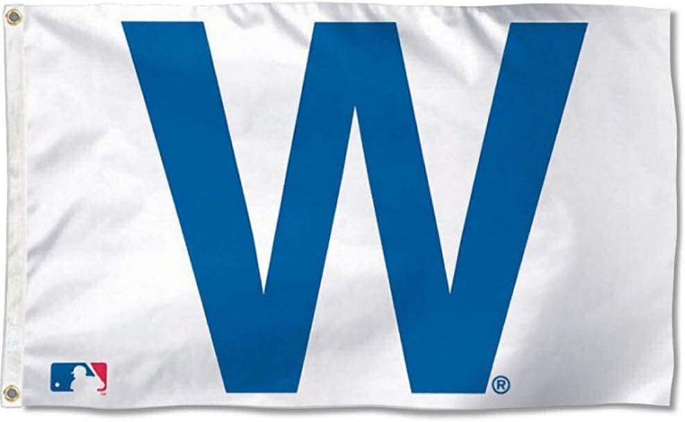 02484115, bandera de lujo de Chicago Cubs, Liga Mayor de Béisbol, 3 x 5 pies 02484115, bandera de lujo de Chicago Cubs, Liga Mayor de Béisbol, 3 x 5 pies