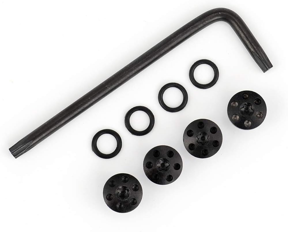 Cool Hand Tornillos para empuñaduras de pistola para Sig Sauer P226, P228, P229, 4 tornillos de acero inoxidable, 4 juntas tóricas, llave Torx