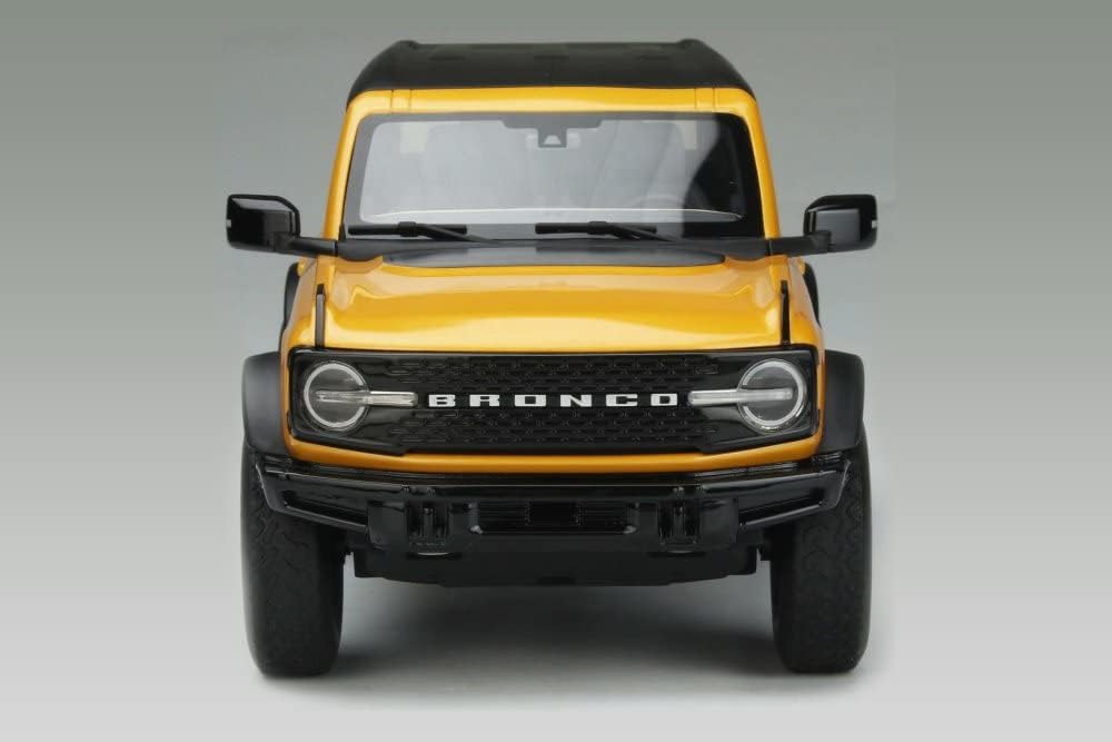 GT Spirit Ford Bronco Wildtrak 2021, Cyber Orange Metallic US044 – Auto de juguete de resina a escala 118