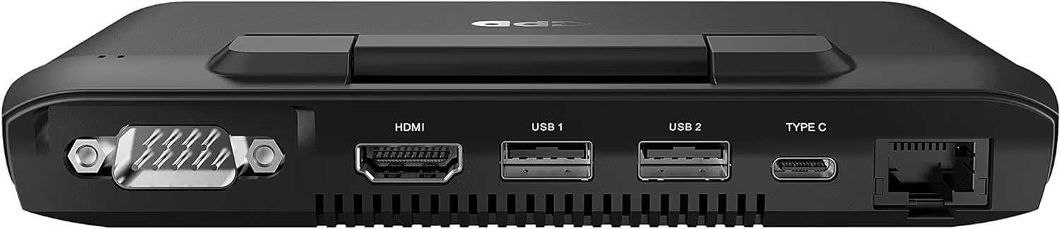 GPD Micro PC Windows 10 PRO Mini computadora portátil profesionales de TI con Celeron, gráficos HD 600 8 GB de RAM, SSD NGFF de 256 GB Ethernet de 1