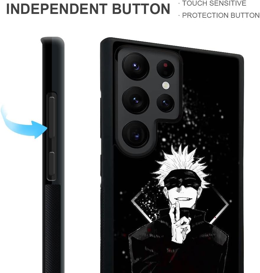 DJSOK Funda compatible con Samsung Galaxy S23 Ultra, Anime006 Galaxy S23 Ultra, funda antideslizante para Samsung Galaxy S23 Ultra de 6.8 pulgadas