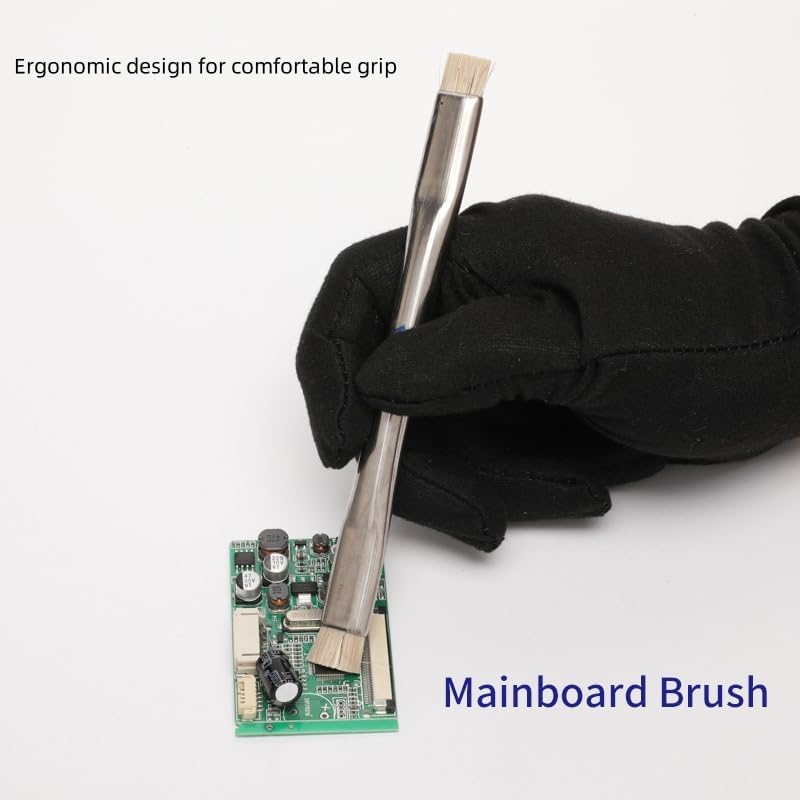 Cepillo antiestático, 2 unids Mainboard Herramientas de Limpieza ESD Seguridad Polvo Eliminación Cepillo Suave para Limpieza Teclado PCB Teléfono