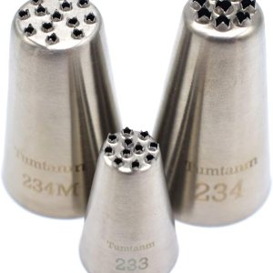 Tumtanm # 234M # 234 # 233 Punta de tubería de hierba sin costura, herramienta de boquilla de glaseado de tuberías de bricolaje para cupcakes Tumtanm # 234M # 234 # 233 Punta de tubería de hierba sin costura, herramienta de boquilla de glaseado de tuberías de bricolaje para cupcakes