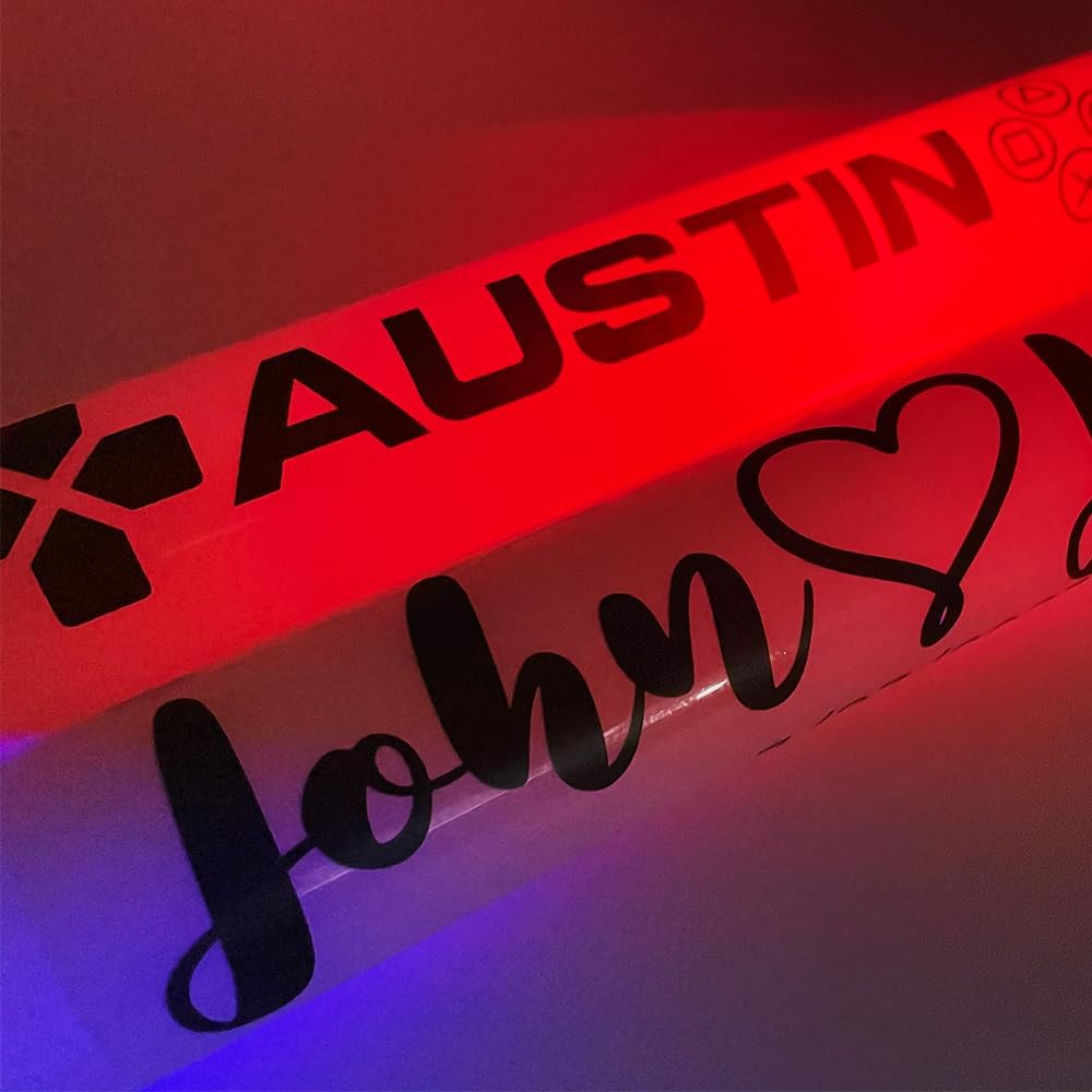 Paquete de 25 palos de luz LED personalizados para fiestas, bodas, cumpleaños, invitados, fiestas, DJ, conciertos, festivales, eventos, promociones,