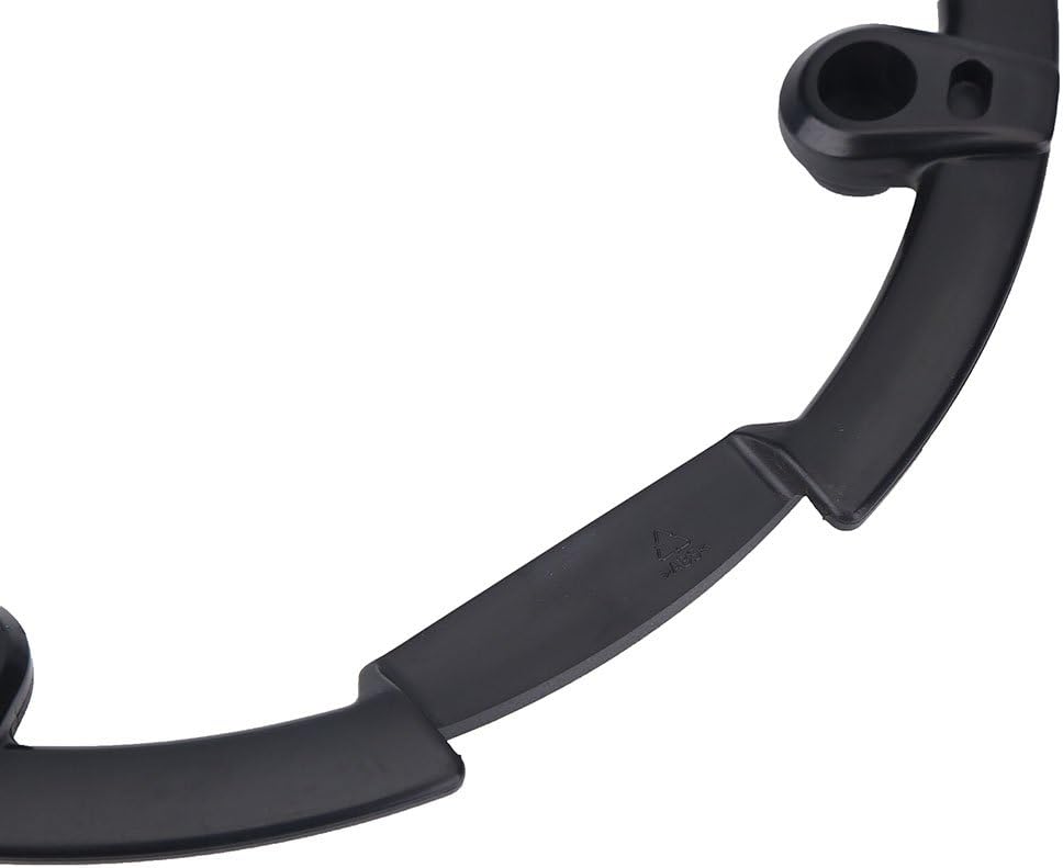 Keenso Protector de cadena para bicicleta de montaña, cubierta duradera para bielas de 4 agujeros, accesorios de protección de cadena para bicicleta