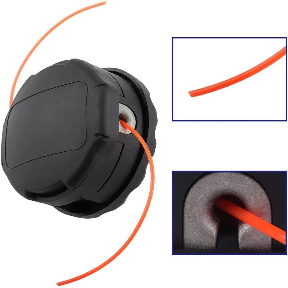 Cabezal de recortadora universal para Echo Speed Feed 400 Bump SRM-225 SRM-210 SRM-230 Pas225 Pas210 Pas211 de repuesto (1 unidad)