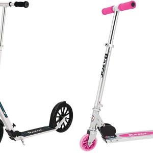 Razor Patinete A6 Kick para niños de 8 años en adelante, manillar extra alto y cubierta más larga, ruedas de uretano de 10 pulgadas, tecnología Razor Patinete A6 Kick para niños de 8 años en adelante, manillar extra alto y cubierta más larga, ruedas de uretano de 10 pulgadas, tecnología