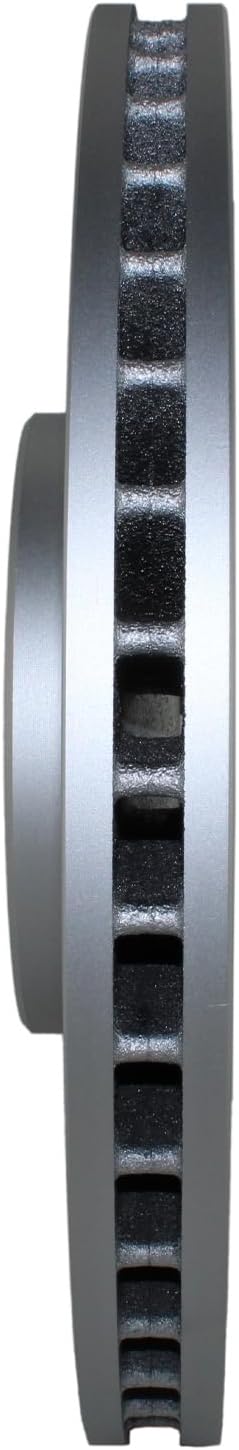Recubierto 13.583 in ventilado 5 lengüetas disco rotores y Akebono EURO cerámica Pad Set Kit de freno delantero para Volvo S60 S90 V60 XC V90 XC