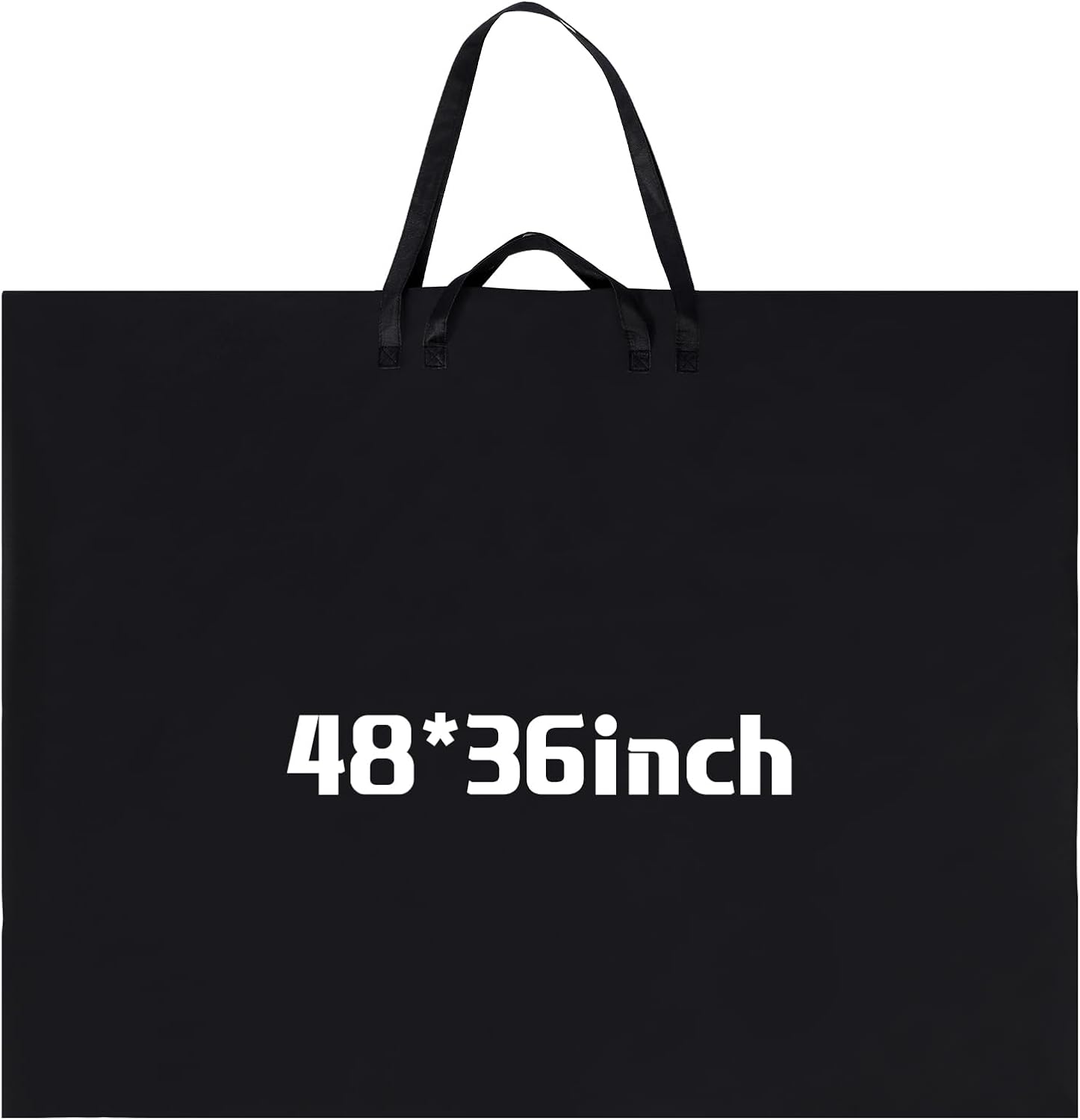 Abbylike Estuche de gran tamaño con hombro de nailon de 48 x 36 pulgadas, impermeable, para póster, portafolio de arte, bolsa de almacenamiento,