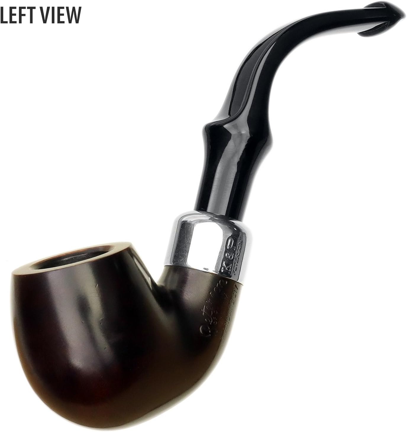Peterson Sistema de tuberías con acabado patrimonial estándar – Briar mediteranian Briar – Pipa de tabaco irlandés hecha a mano (P Lip, 317)