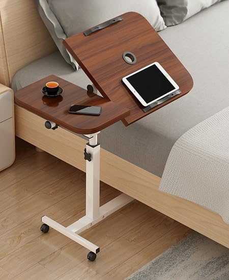 Clobeau Mesa para colocar sobre la cama, escritorio para computadora portátil, mesa para colocar sobre la cama, sofá, mesa auxiliar, mesita de