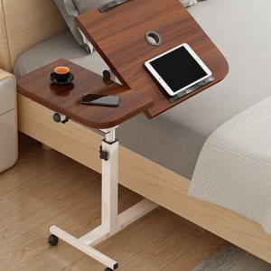Clobeau Mesa para colocar sobre la cama, escritorio para computadora portátil, mesa para colocar sobre la cama, sofá, mesa auxiliar, mesita de Clobeau Mesa para colocar sobre la cama, escritorio para computadora portátil, mesa para colocar sobre la cama, sofá, mesa auxiliar, mesita de