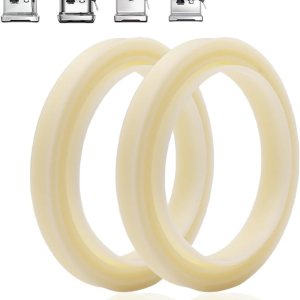 2 anillos de vapor de silicona de 2.126 in para máquina Breville Espresso 878870860880810840450500 y Sage 880878875870810500 Grouphead pieza de 2 anillos de vapor de silicona de 2.126 in para máquina Breville Espresso 878870860880810840450500 y Sage 880878875870810500 Grouphead pieza de