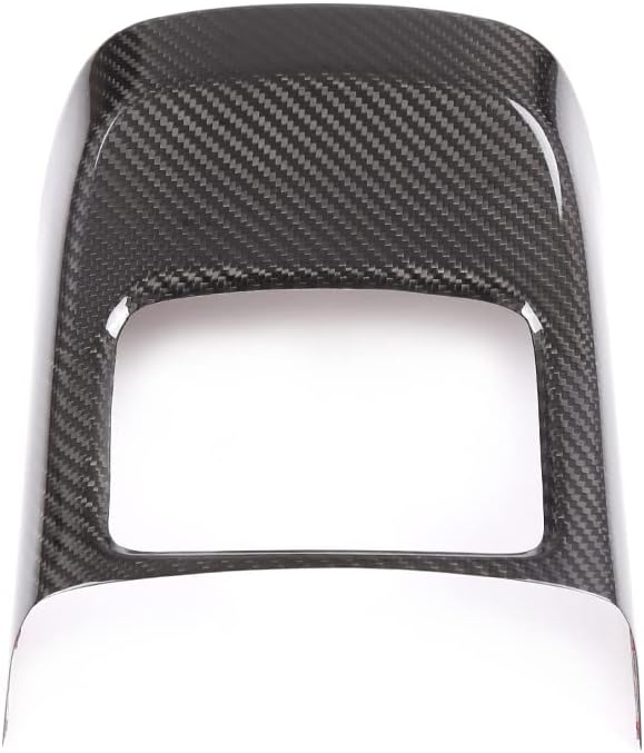 CHEAYAR Caja de almacenamiento para reposabrazos de fibra de carbono real para Toyota Supra GR A90 A91 MK5 2019-2022, funda para reposabrazos hecha