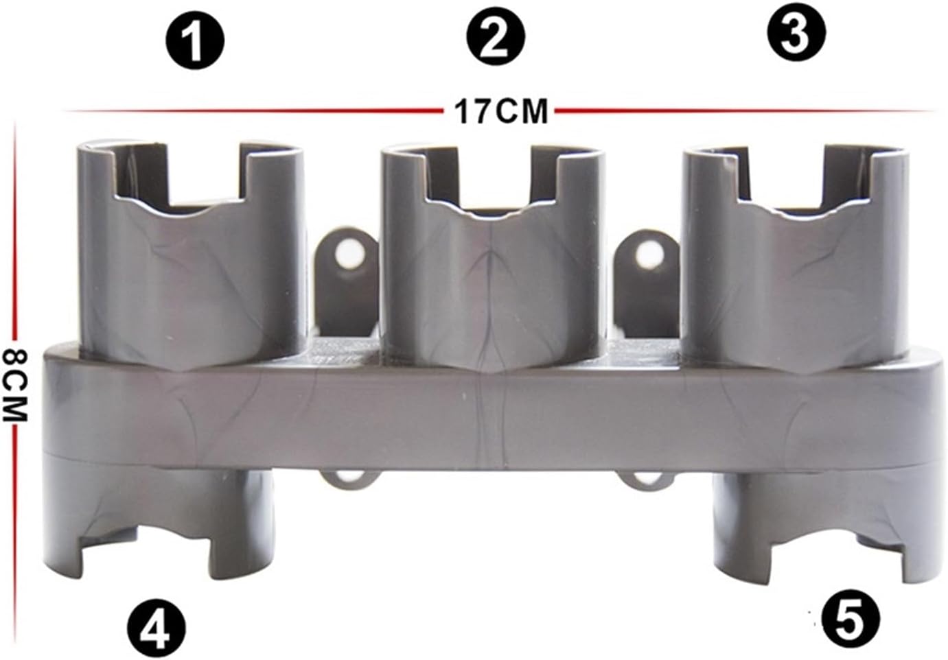 Lipski Accessory Storage Device Rack, Absolute Brush Tool Nozzle Base Bracket, Vacuum Cleaner Parts, Compatible for Dyson V7 V8 V10 V11