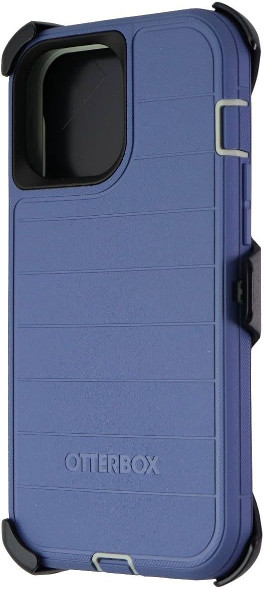 OtterBox Defender PRO – Funda para Apple iPhone 13 Pro Max y 12 Pro Max, color azul fuerte