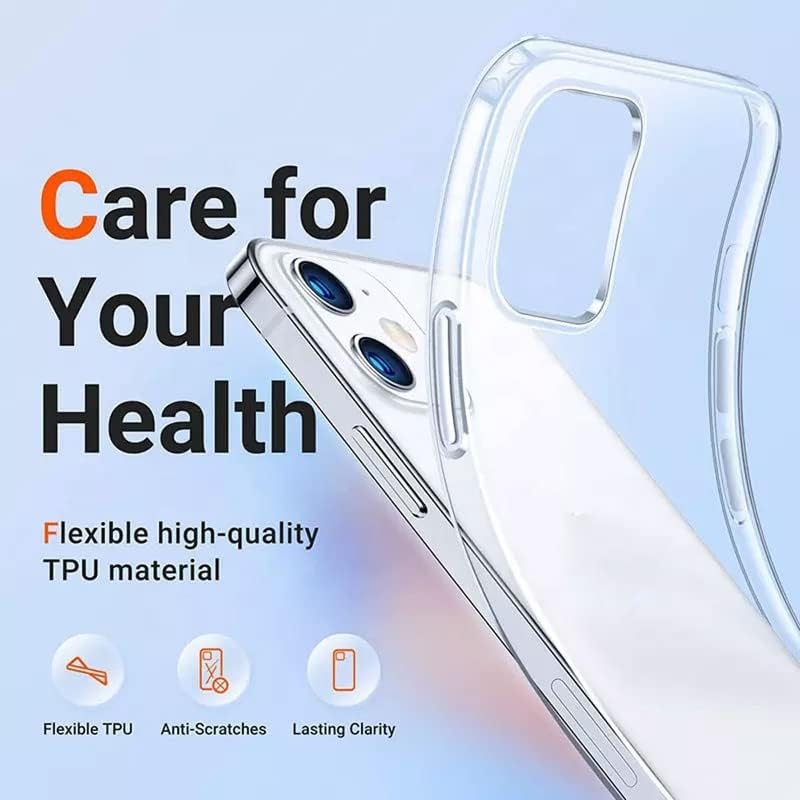 Funda para ZTE Blade A5 2020 + 2 unidades Protector de pantalla de vidrio templado  Silicona transparente suave flexible a prueba de golpes TPU