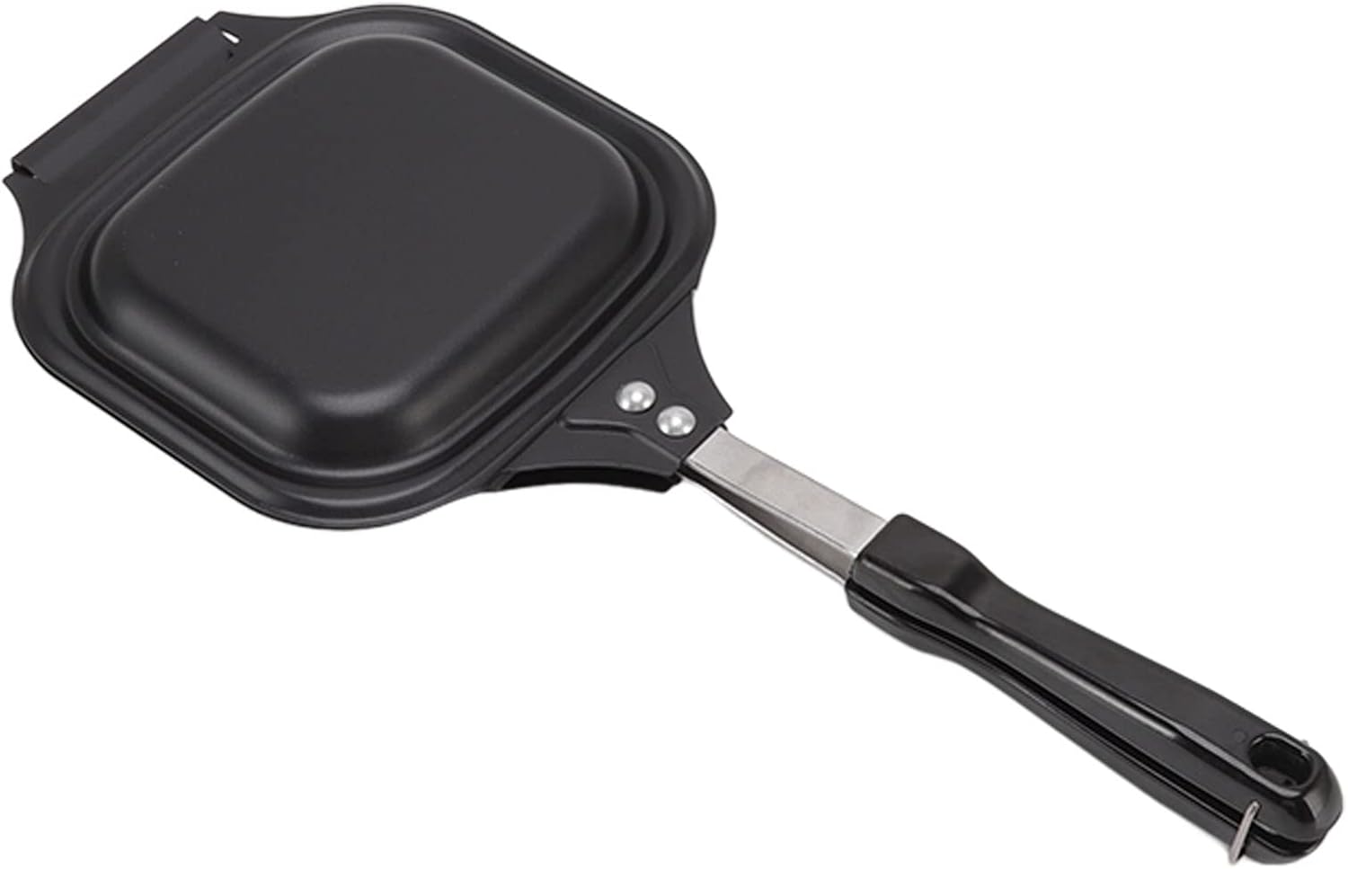 YOUTHINK Sartén de doble cara, sartén antiadherente de aleación de aluminio con calefacción uniforme para bistec, tortillas, tocino, panqueques,