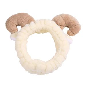 STOBOK Diadema de cuerno de maquillaje de dibujos animados elástica lavado cara banda de pelo cosmético ducha felpa accesorios para el cabello STOBOK Diadema de cuerno de maquillaje de dibujos animados elástica lavado cara banda de pelo cosmético ducha felpa accesorios para el cabello