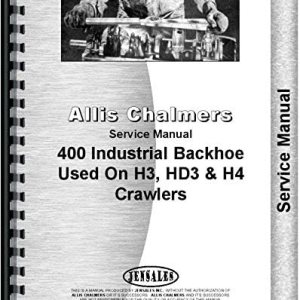 Jensales Manual de servicio (reparación) Compatible con Allis Chalmers H3 Crawler I-400 Retroexcavadora Jensales Manual de servicio (reparación) Compatible con Allis Chalmers H3 Crawler I-400 Retroexcavadora