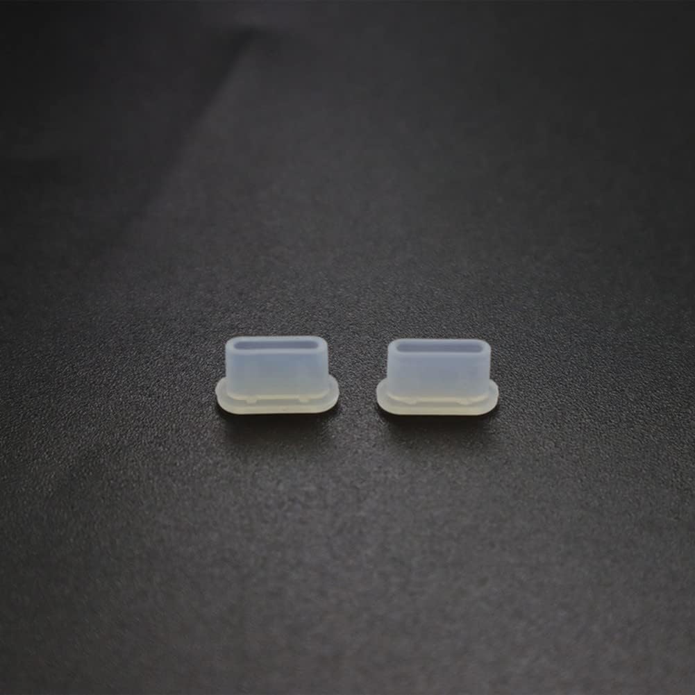 2 unids Puerto de carga Tapones antipolvo Silicona a prueba de humedad Accesorios de control remoto Piezas para DJI Mini 3 Drone Body RCRC-N1