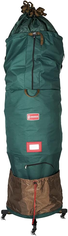 Bolsa de almacenamiento vertical para árboles bolsa de almacenamiento para árbol de Navidad de 9 pies, sostiene árboles artificiales de hasta 9 pies