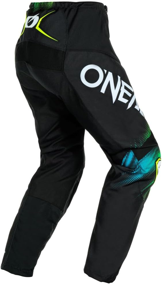 MX Outfit O’Neal Element Voltage Green Men (W36L) Pantalones de protección Jersey Riding Bundle motocross Dirt Bike Combo Set