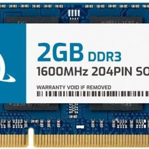 OWC 2GB DDR3 1600 PC3-12800 CL11 1Rx8 204-pin 1.5V SODIMM Memoria RAM Actualización Compatible con Dell Vostro 3360 3460 3560 OWC 2GB DDR3 1600 PC3-12800 CL11 1Rx8 204-pin 1.5V SODIMM Memoria RAM Actualización Compatible con Dell Vostro 3360 3460 3560