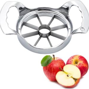UnisonPet 8blades creativo cortador de manzana grande de acero inoxidable, cortador de frutas para el hogar, cortador manual de manzana, cortador de UnisonPet 8blades creativo cortador de manzana grande de acero inoxidable, cortador de frutas para el hogar, cortador manual de manzana, cortador de