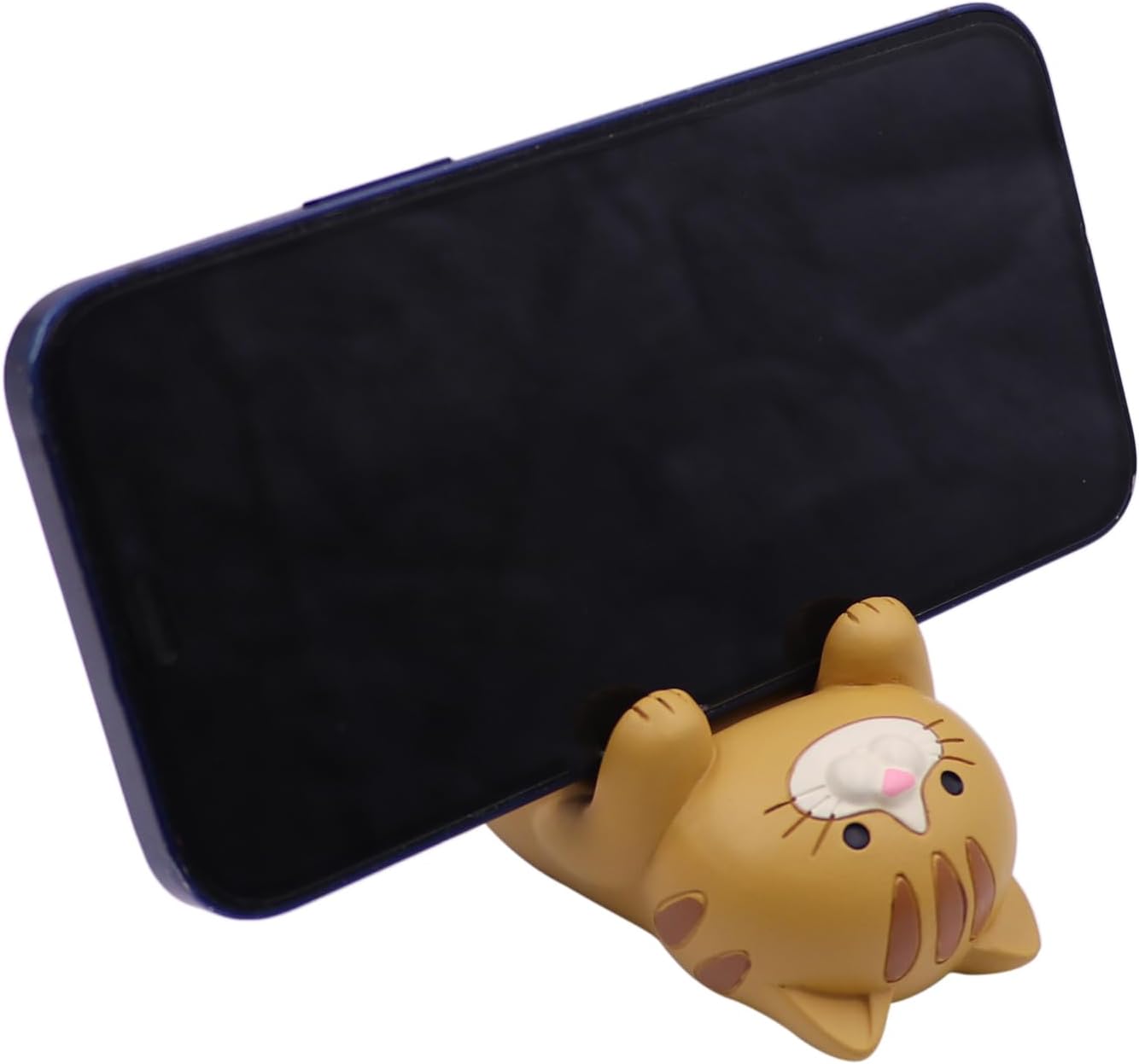 Soporte de teléfono celular único y lindo soporte para automóvil, divertido diseño de gato de dibujos animados en 3D, diseño de animales, soporte