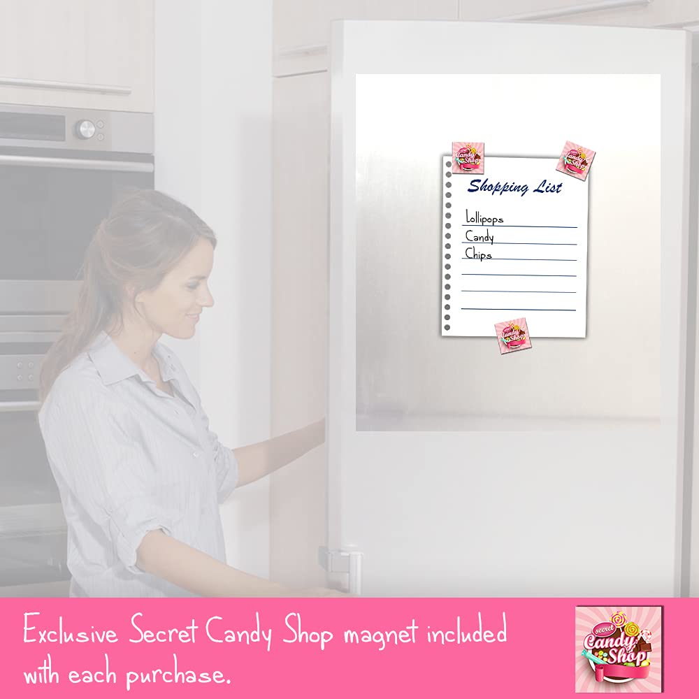 SECRET CANDY SHOP PEZ Caramelos de repuesto a granel en caja (envueltos individualmente) (frambuesa roja, 1 libra)