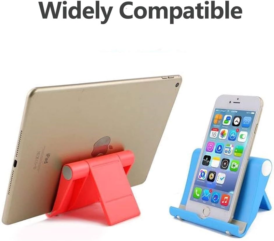 4 soportes de teléfono móvil ajustables para escritorio compatibles con iPhone 14 13 12 11 8 Pro Max SE XS XR Plus Samsung Galaxy Note20 S20 S10 S9