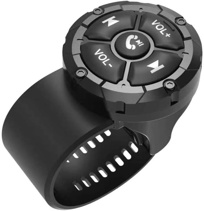 Control remoto universal del volante del coche inalámbrico botón impermeable soporte Bluetooth adecuado para Android iPhone Wince conectado a