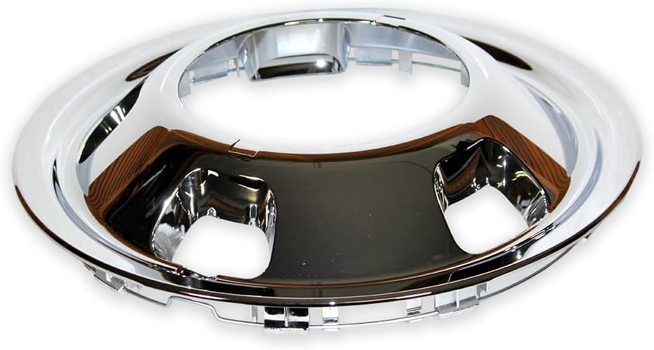 Auto Reflections Juego de 2 simuladores de rueda delantera de 17″ con 5 agujeros para Dodge Ram 3500 2003-2018 – Cromo