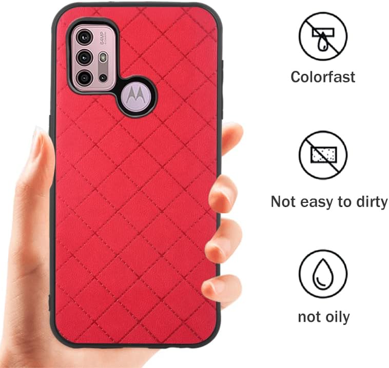 ELISORLI Compatible con Moto G30G20G1010 Power 2021 Funda resistente delgada de celda delgada antideslizante de goma TPU funda de teléfono móvil