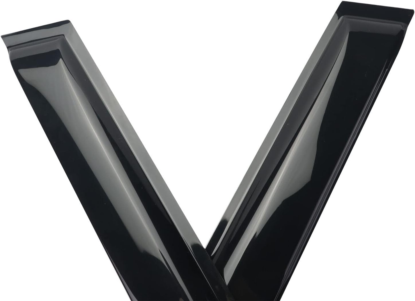 Deflectores de ventana con cinta para Chevy Trailblazer 2021-2023, viseras de ventilación, viseras solares negras, 4 viseras de ventilación de viento