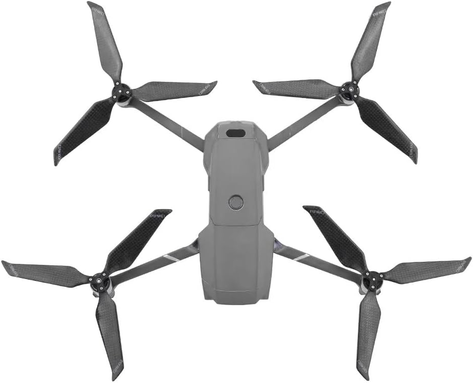 ALPGEN 8743F – Hélice de fibra de carbono para drone DJI Mavic 2 Pro Zoom, accesorios plegables de 3 cuchillasapto para Mavic 2 Hélice de repuesto