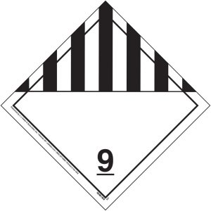 J. J. Keller & Associates Clase 9 – Cartel de vinilo autoadhesivo extraíble de 10.75 x 10.75 pulgadas – J. J. Keller & Associates – Cumple con los J. J. Keller & Associates Clase 9 – Cartel de vinilo autoadhesivo extraíble de 10.75 x 10.75 pulgadas – J. J. Keller & Associates – Cumple con los