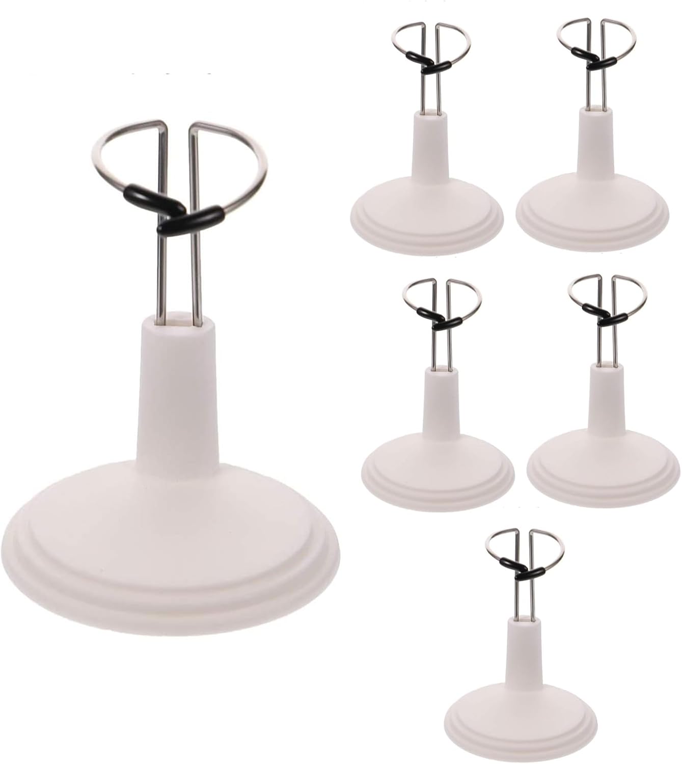 BAIWANLCH 6 soportes de muñeca resistentes para muñeca, soporte ajustable para figura de acción para bricolaje, soporte de modelo