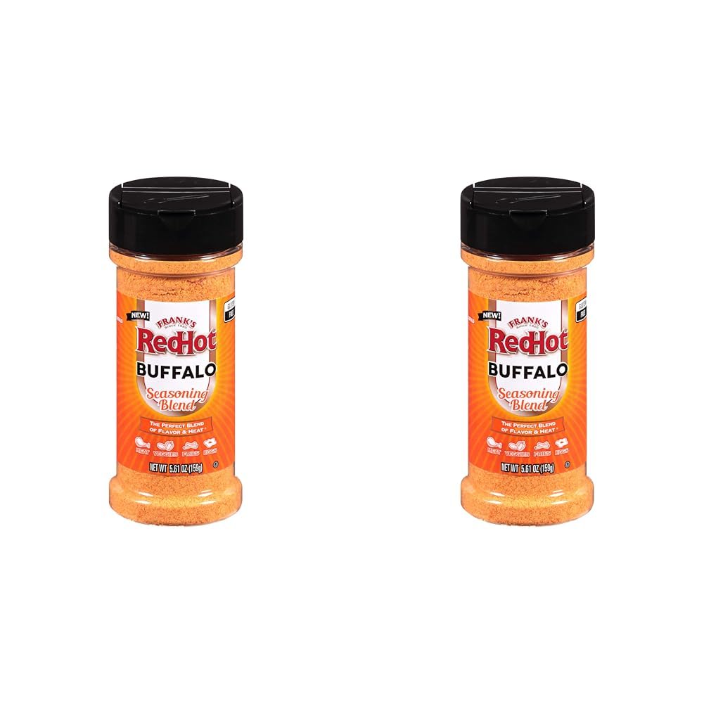 Frank’s RedHot Buffalo Seasoning Blend, 5.61 oz (paquete de 2)
