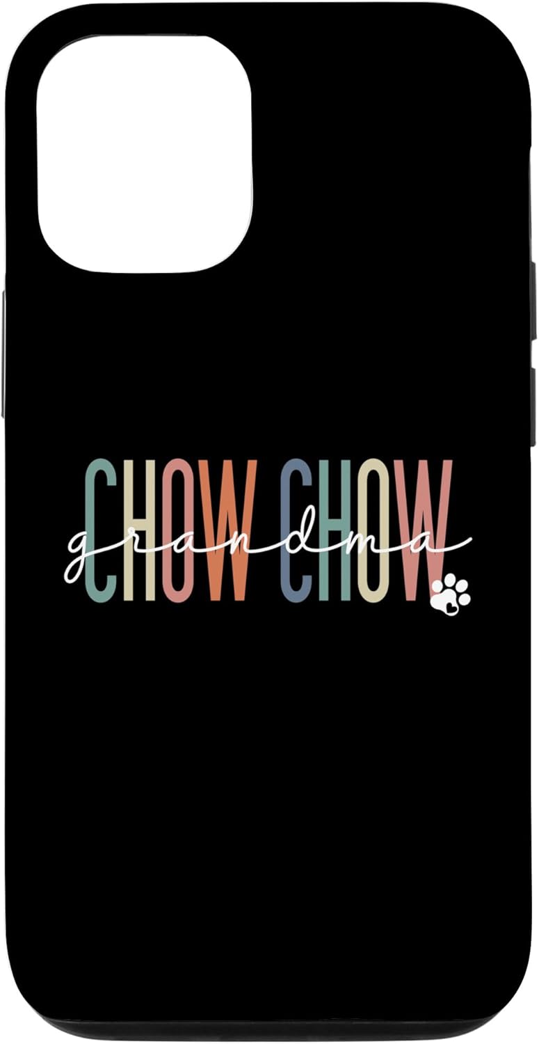 Funda para iPhone 13 Pro Chow Chow Grandma Chow Chow Dog Nana para el Día de la Madre