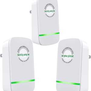 Paquete de 3 dispositivos de ahorro de energía Pro ahorro de electricidad para oficina, hogar y mercado, enchufe de EE. UU. 90V-250V 30KW Paquete de 3 dispositivos de ahorro de energía Pro ahorro de electricidad para oficina, hogar y mercado, enchufe de EE. UU. 90V-250V 30KW