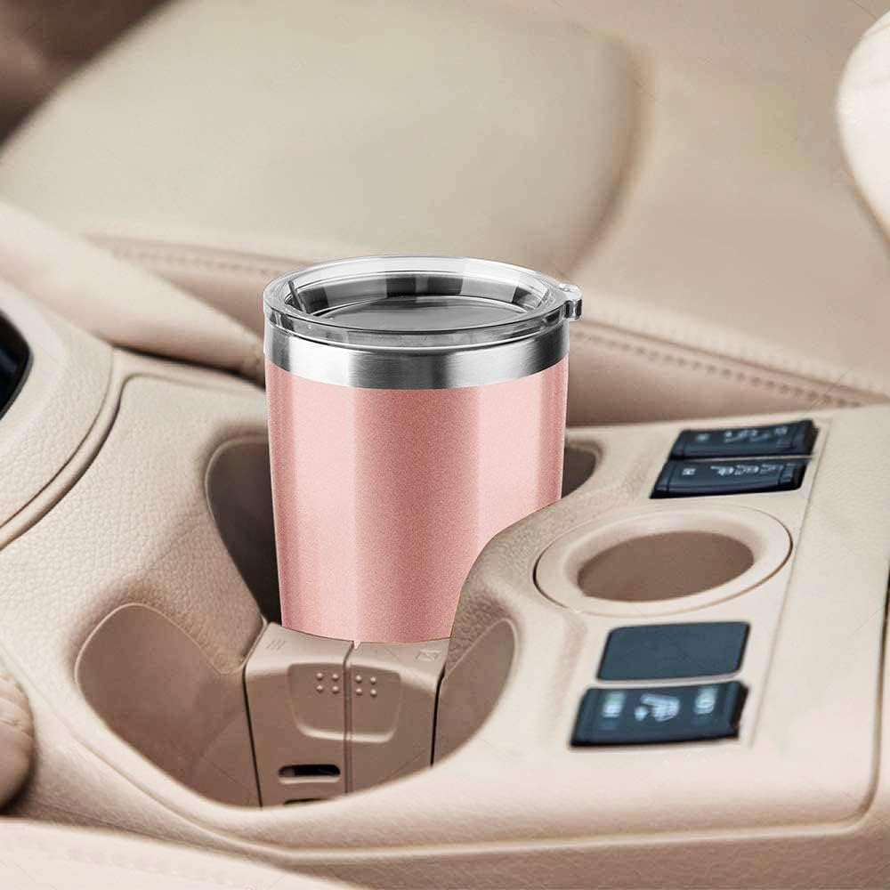 Vaso de viaje de 30 onzas, aislado al vacío, con tapa deslizante, de acero inoxidable, doble pared, térmico, para el café, el hogar, la oficina, al